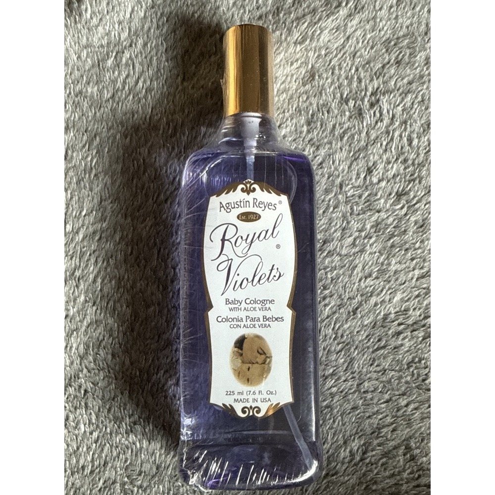Agustin Reyes Royal with Aloe Vera Violets - Baby Cologne Spray Bottle Sensitive